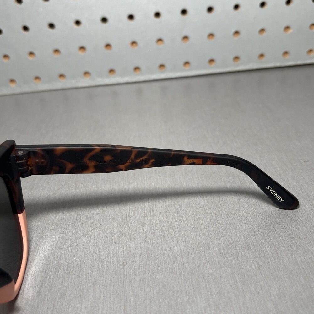 Toms Sunglasses Traveler Collection Sydney Apricot Cat Eye Tortoise FRAMES ONLY - Picture 5 of 16